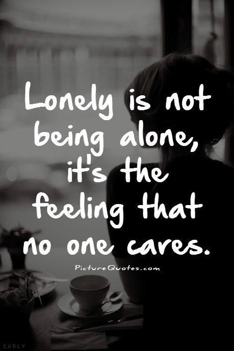 i feel lonely